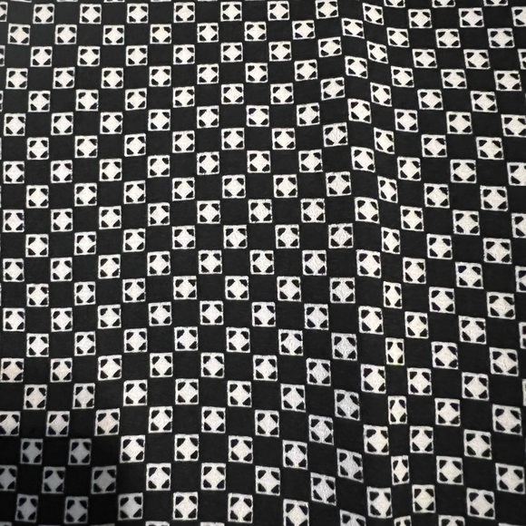 Ann Taylor Size 14 black and white pants with drawstring - Picture 2 of 4